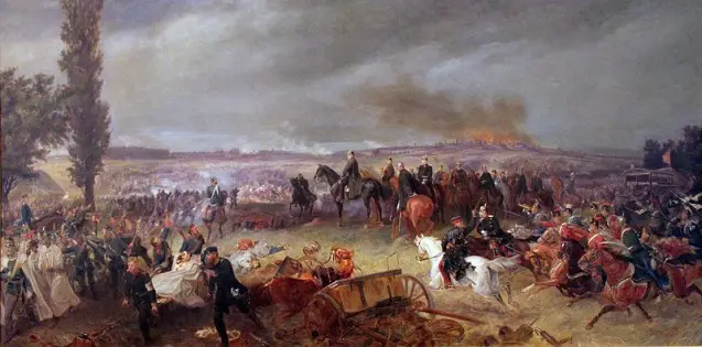 Illustration de la guerre franco-prussienne